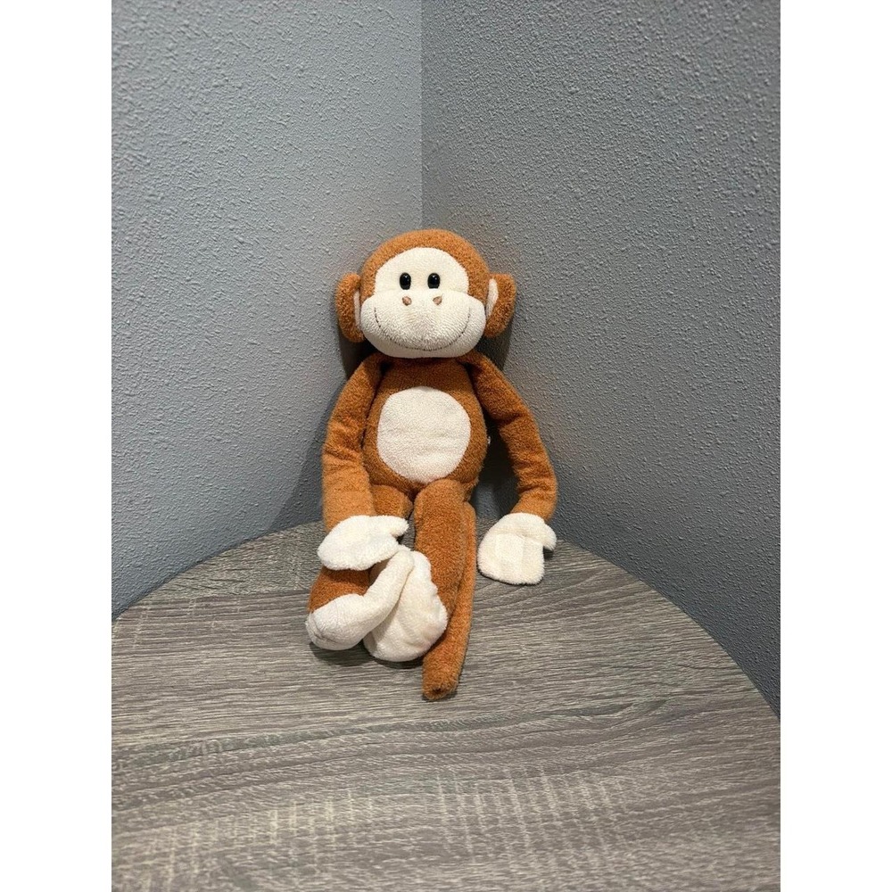 Circo Orange Velcro Hanging Lanky Monkey Plush Stuffed Animal